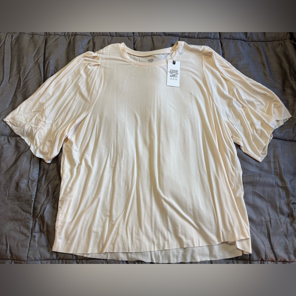 Good Hart by Matilda Jane Cream Short Sleeve Top